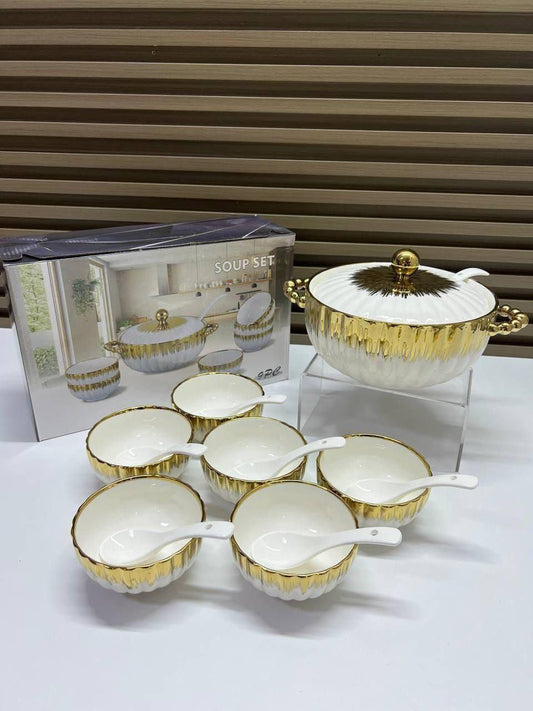 وعاء الحساء 15 pcs Soup Set