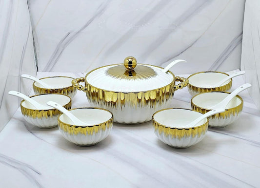 وعاء الحساء 15 pcs Soup Set